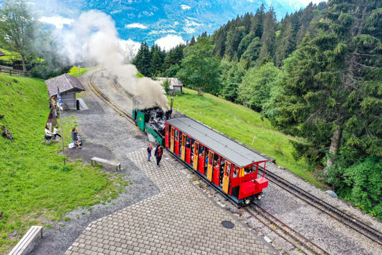 Image sur Train à vapeur nostalgique Planalp | avec AG ou demi-tarif