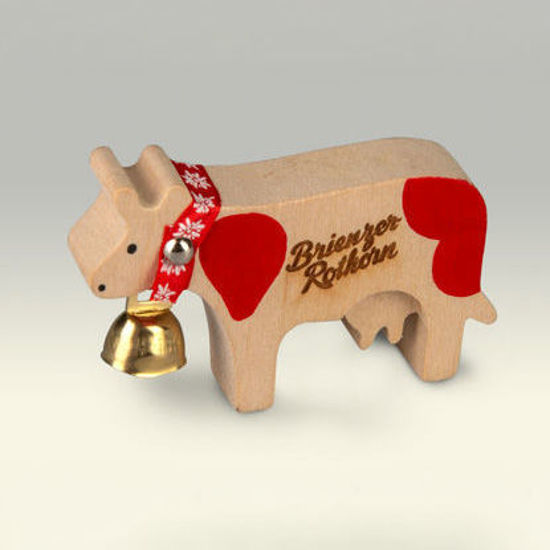 Image sur Magnet "Vache en bois Trauffer "