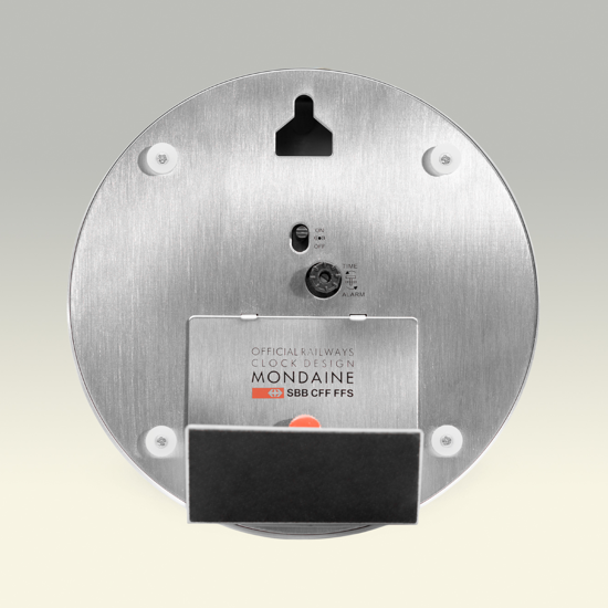 Bild von Mondaine Tischuhr mit Weckerfunkton Ø 12.5 cm 